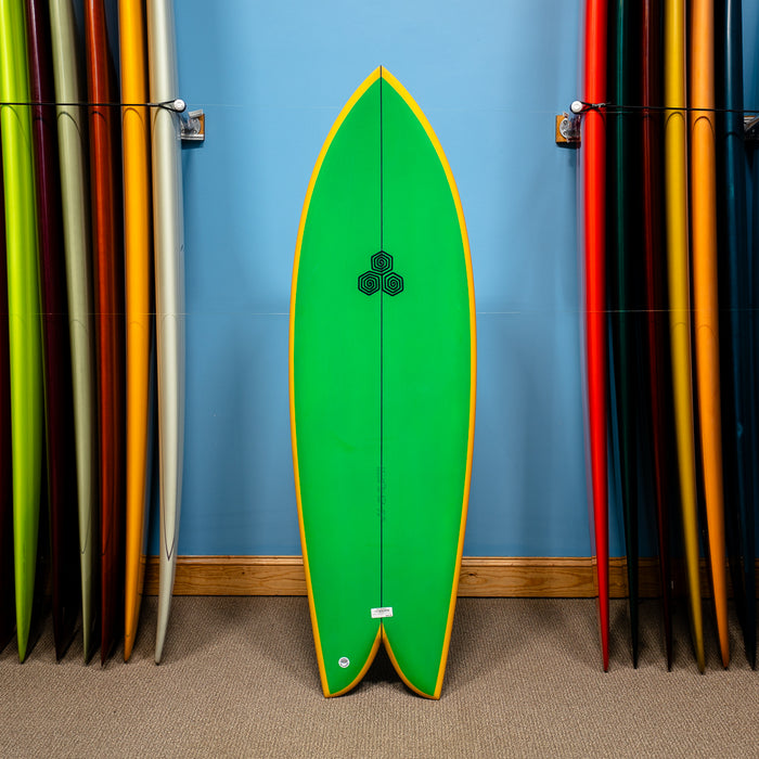 Actual Board: Channel Islands Feb's Fish PU/Poly 5'9" — 35.9L