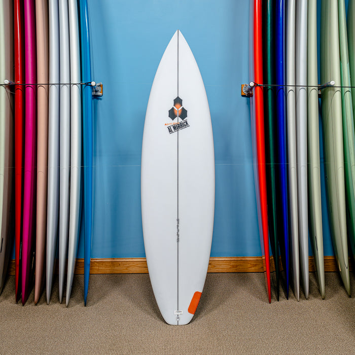Actual Board: Channel Islands Big Happy PU/Poly 6'8" — 41.6L