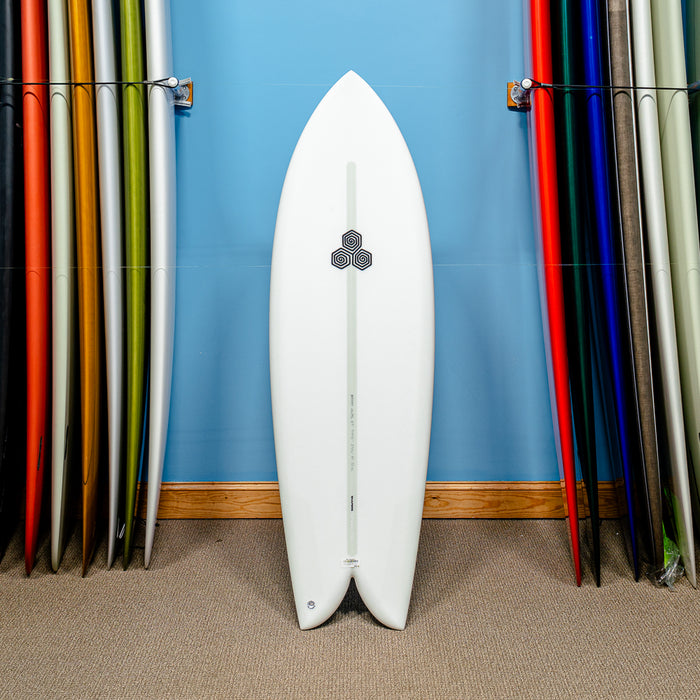 Actual Board: Channel Islands Feb's Fish Spine-Tek 5'7" — 33.4L