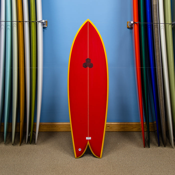 Actual Board: Channel Islands Feb's Fish PU/Poly 5'7" — 33.4L