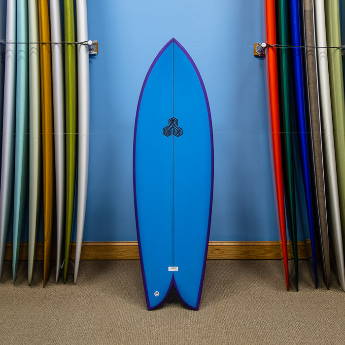 Actual Board: Channel Islands Feb's Fish PU/Poly 5'7" — 33.8L