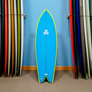 Actual Board: Channel Islands Feb's Fish PU/Poly 5'11" — 39.2L