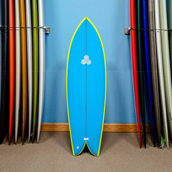Actual Board: Channel Islands Feb's Fish PU/Poly 5'11" — 39.2L