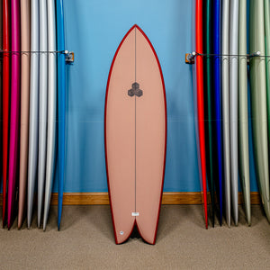 Actual Board: Channel Islands Feb's Fish PU/Poly 6'3" — 47.8L