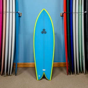 Actual Board: Channel Islands Feb's Fish PU/Poly 5'9" — 35.9L