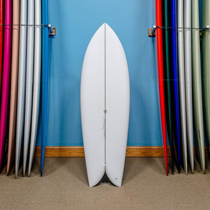 Actual Board: Christenson Fish PU/Poly 5'7" — 34.3L