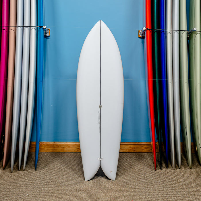 Actual Board: Christenson Fish PU/Poly 5'9" — 35.04L