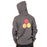 Channel Islands Classic Hex Hooded Sweatshirt-Heather Grey