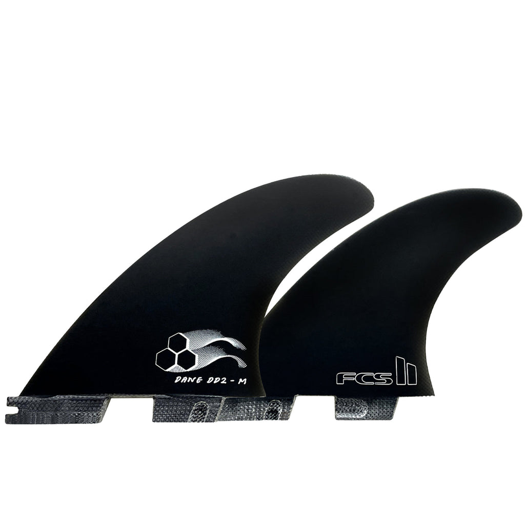 FCS II CI x Dane Reynolds DD2 PG Tri Fin Set-Black-Large