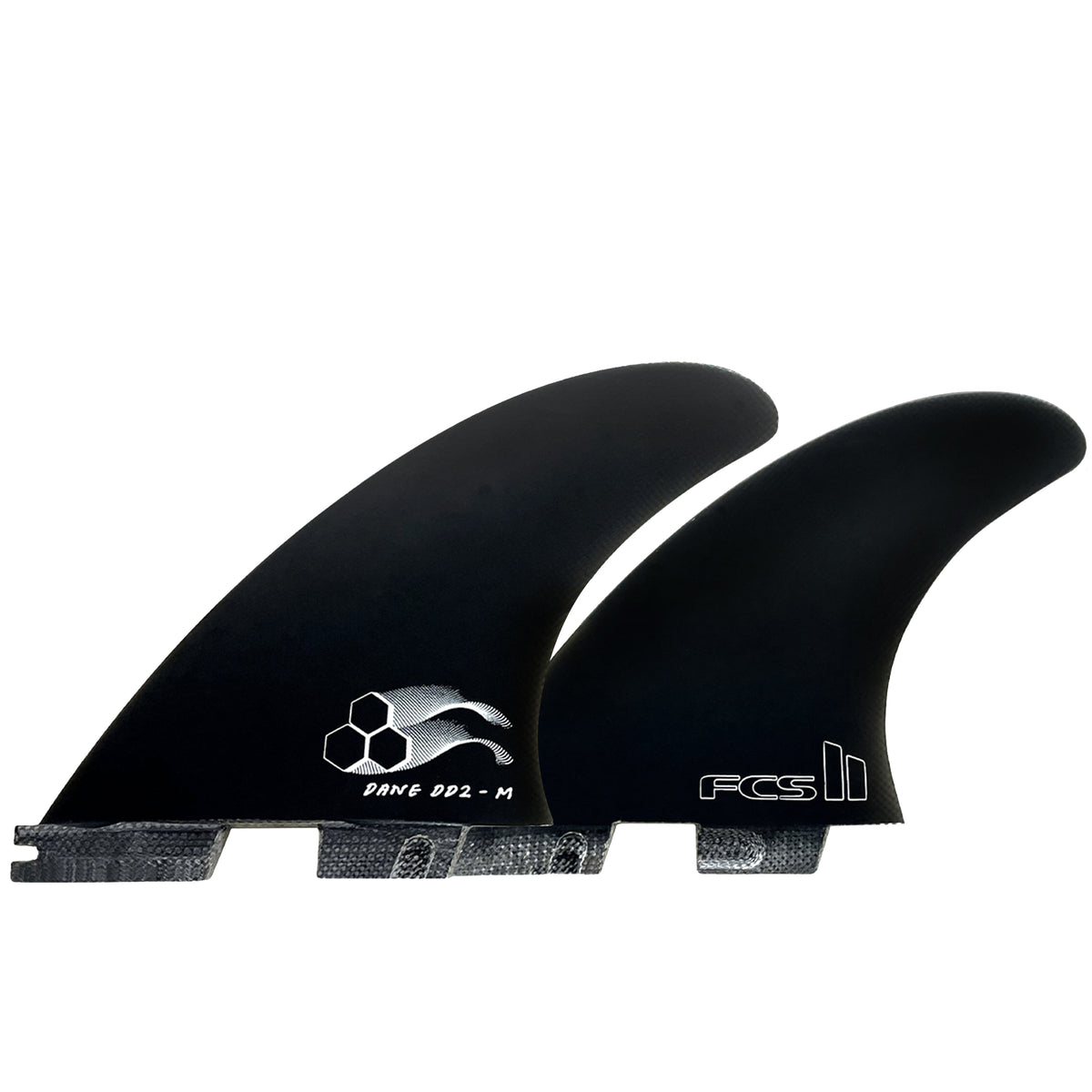 FCS II CI x Dane Reynolds DD2 PG Tri Fin Set-Black-Large