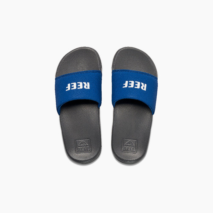 Reef Kids One Slide Sandal-Reef Grey/Blue