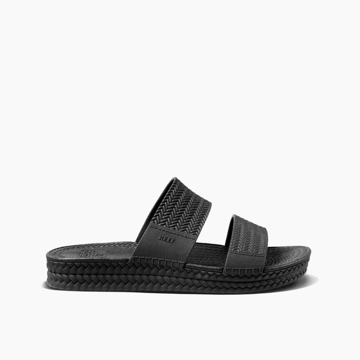 REEF Water Vista Slide Sandal-Black — REAL Watersports