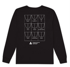 Channel Islands Tailz L/S Tee-Black