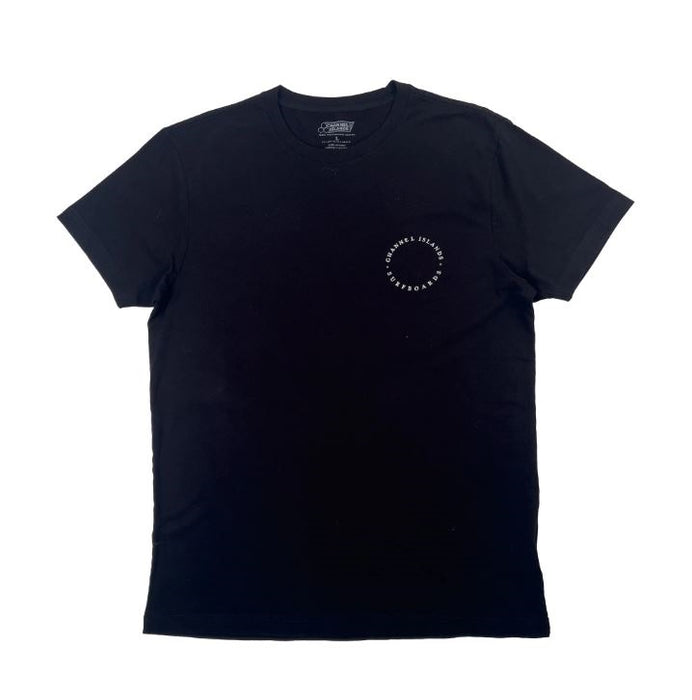 Channel Islands Hex Circle 2.0 Tee-Black