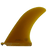 Flying Diamonds Classic Pivot Fiberglass Single Fin-Amber