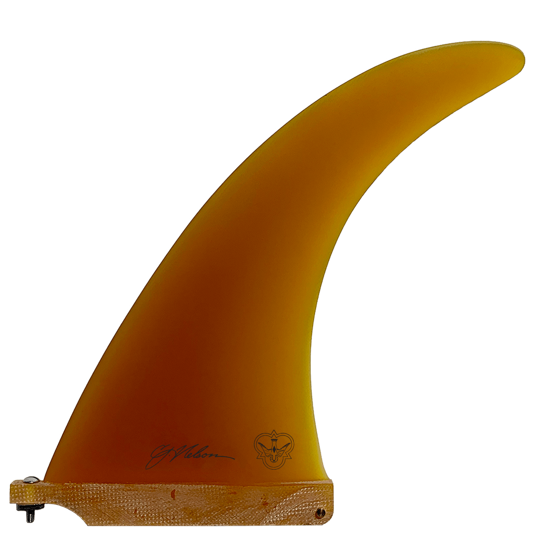 Flying Diamonds Involvement Fiberglass Single Fin-Amber