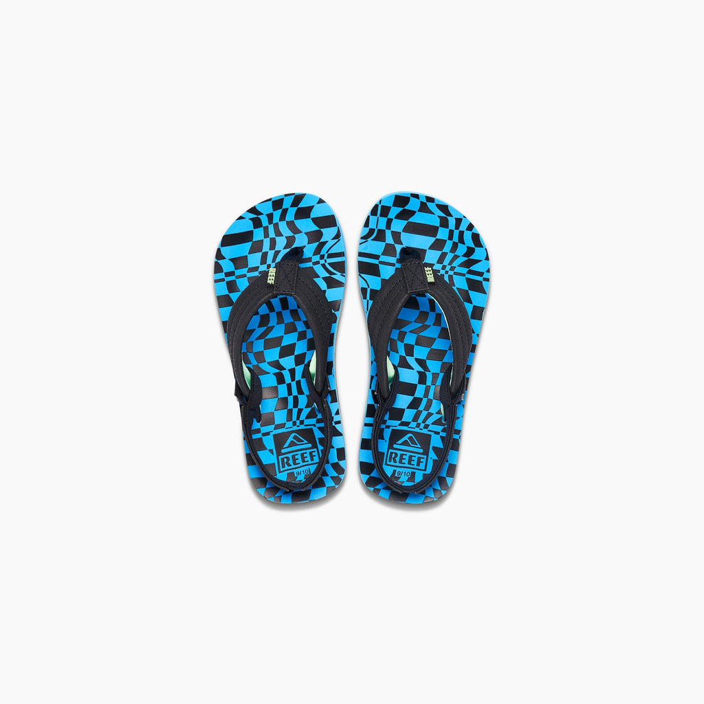 REEF Little Ahi Sandal-Swell Checkers