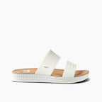 REEF Water Vista Slide Sandal-White/Tan