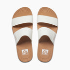 REEF Water Vista Slide Sandal-White/Tan