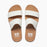 Reef Water Vista Slide Sandal-White/Tan