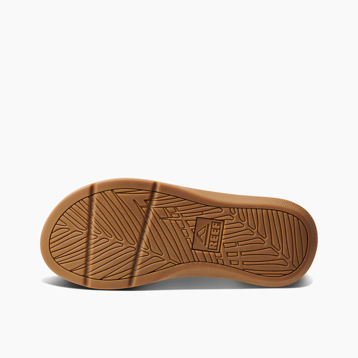 REEF Leather Santa Ana Sandal-Brown