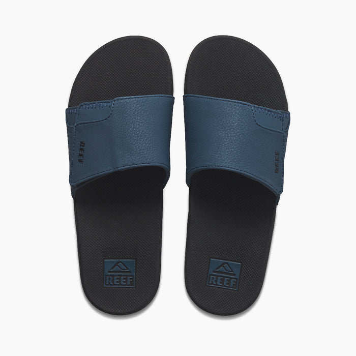 REEF Fanning Slide Sandal-Orion/Black