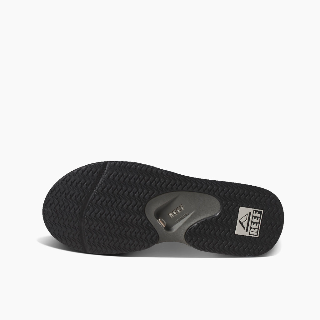 REEF Fanning Sandal-Grey Suede