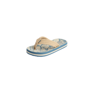 Reef Kids Ahi Sandal-Blue/Tan Palm