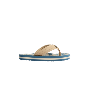 Reef Kids Ahi Sandal-Blue/Tan Palm