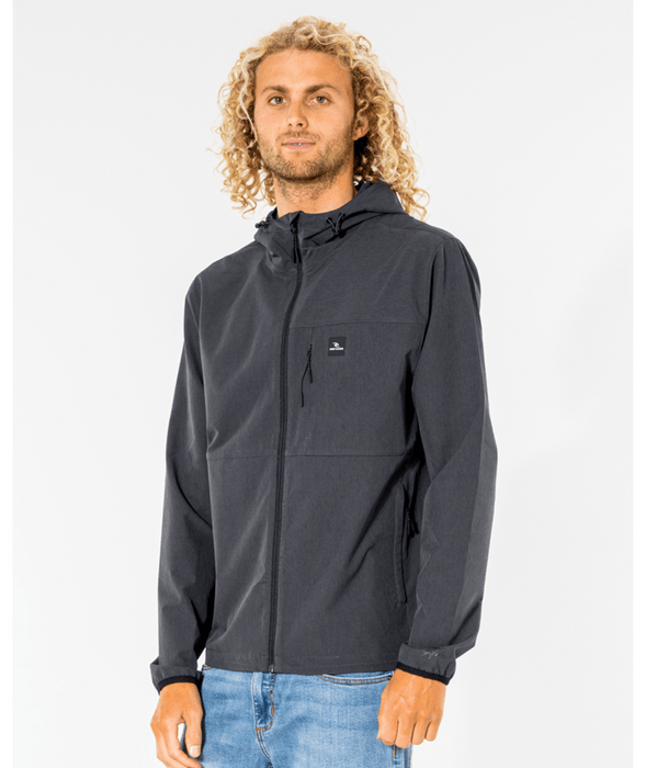 Rip Curl Elite Anti Series Zip Through Jacket Black Small