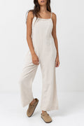 Rhythm Classic Jumpsuit Romper-Oat