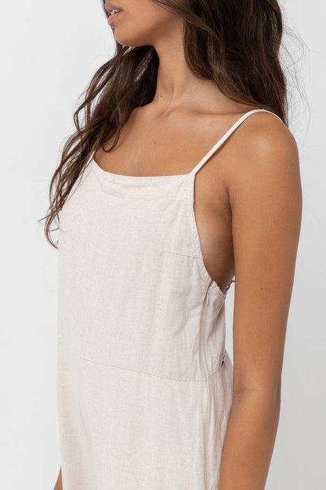 Rhythm Classic Jumpsuit Romper-Oat
