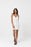 Rhythm Classic Tiered Mini Dress-White