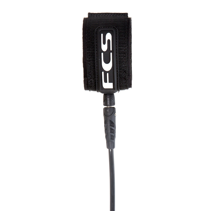 FCS All Round Classic Leash-Black-6' x 7mm