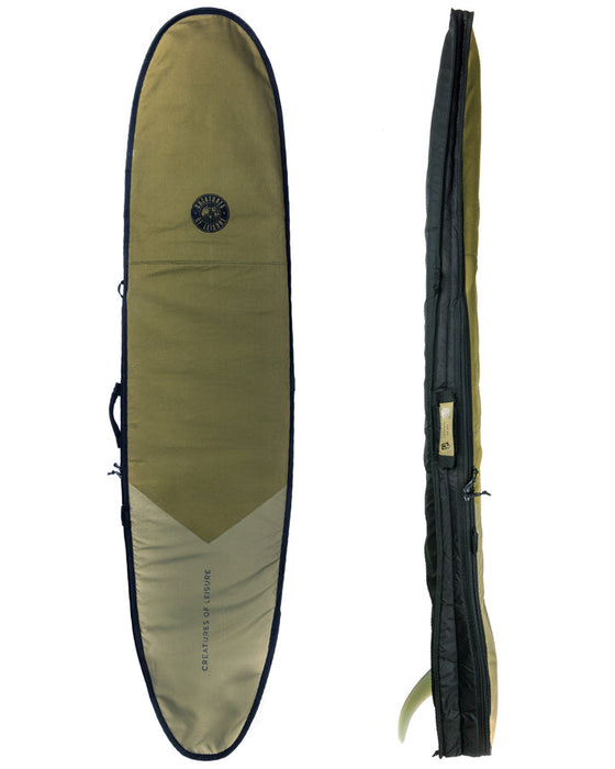 Creatures Hardwear Longboard Day Use Boardbag-Military Black