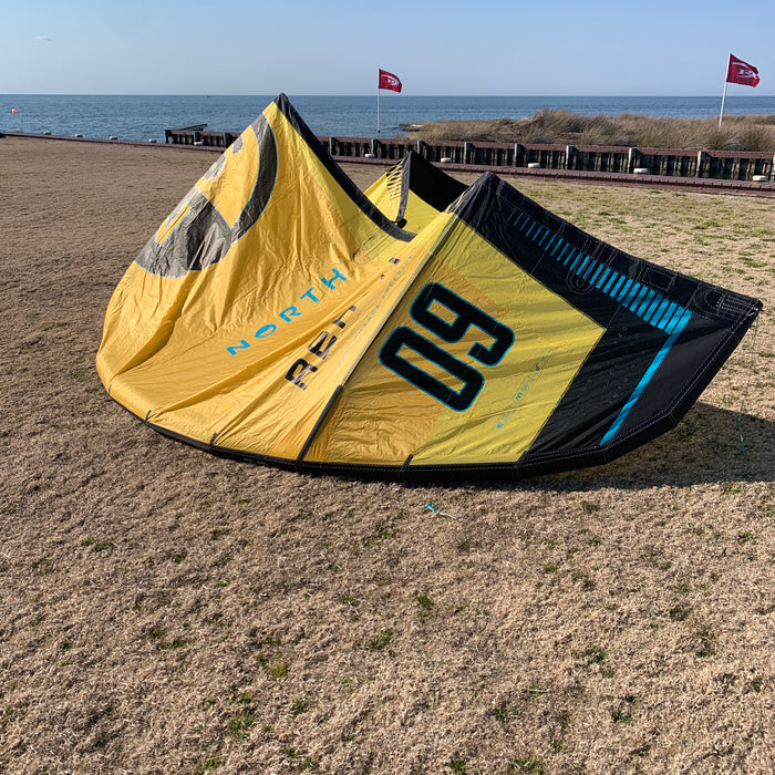 USED 2025 North Reach Kite-Sunset Yellow-9m