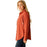 Carve Designs Fairbanks Supersoft L/S Shirt-Copper Zig Zag