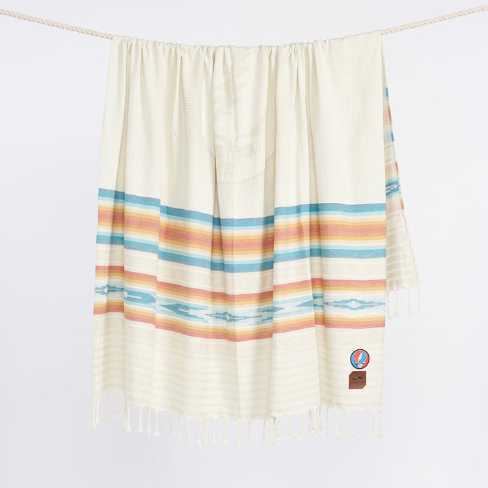 Slowtide Cosmic Creek Turkish Blanket-Cream