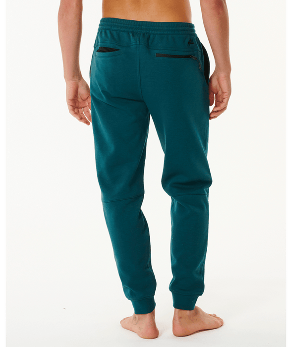 Rip Curl Anti Series Departed Track Pants-Blue Green