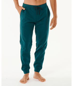 Rip Curl Anti Series Departed Track Pants-Blue Green