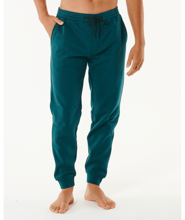 Rip Curl Anti Series Departed Track Pants Blue Green REAL