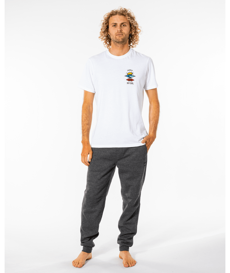 Rip Curl Anti Series Departed Track Pants-Charcoal Grey