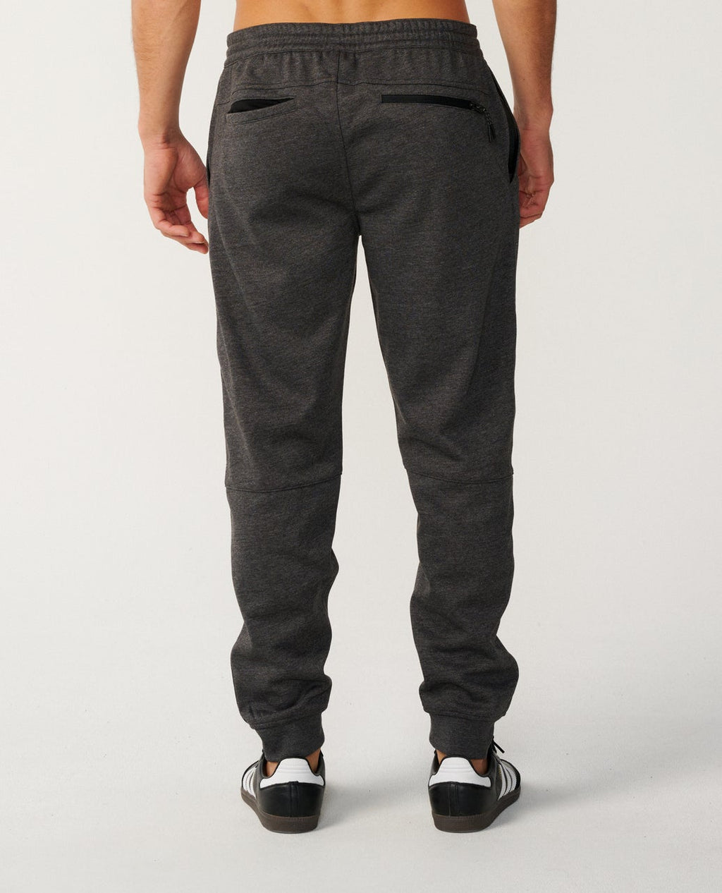 Rip Curl Anti Series Departed Track Pants-Charcoal Marle
