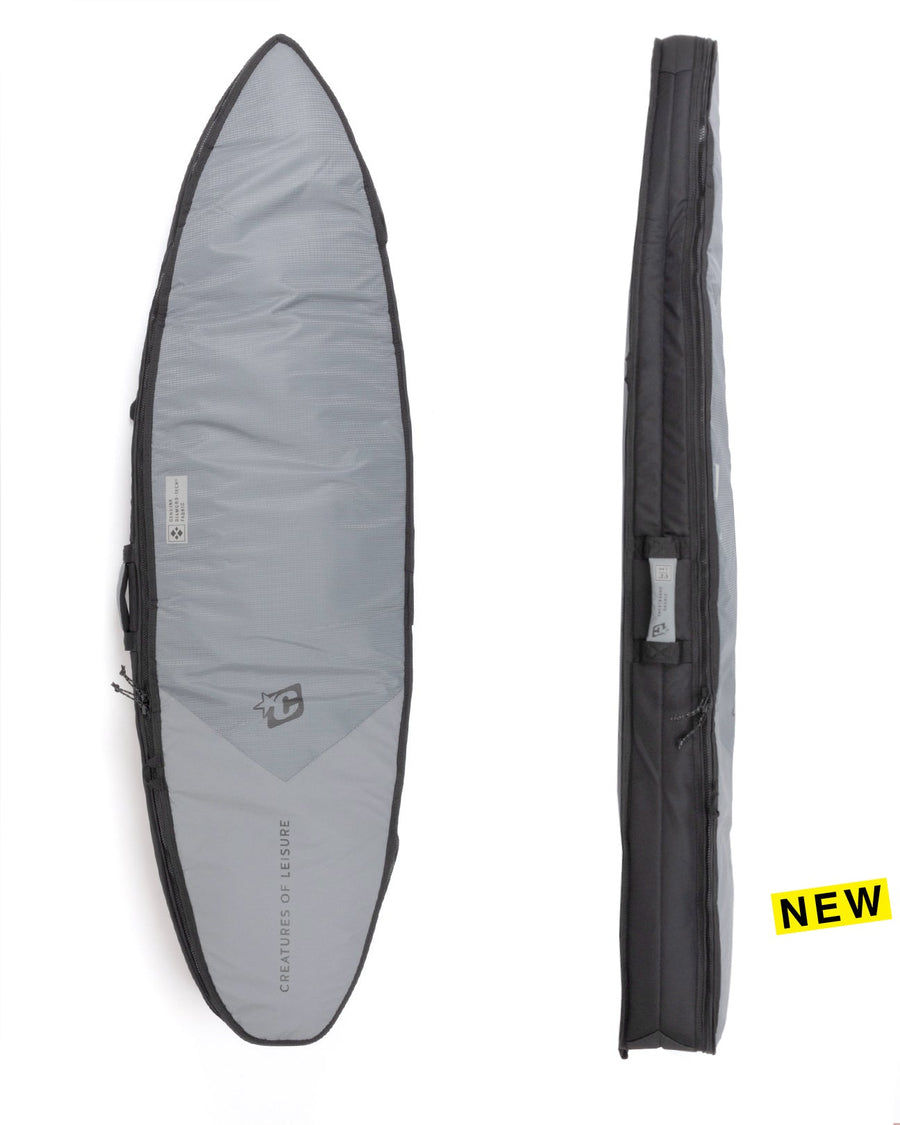 Creatures Shortboard Double Boardbag-Titanium Black
