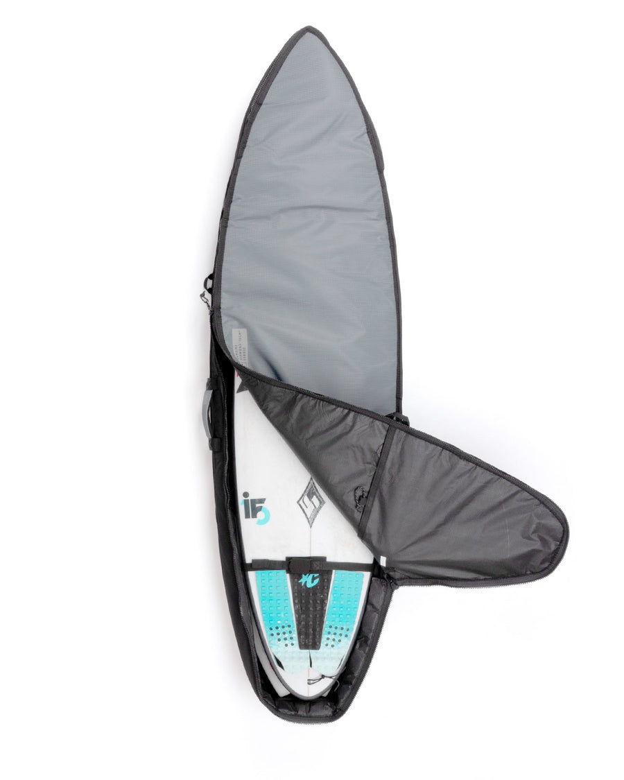 Creatures Shortboard Double Boardbag-Titanium Black
