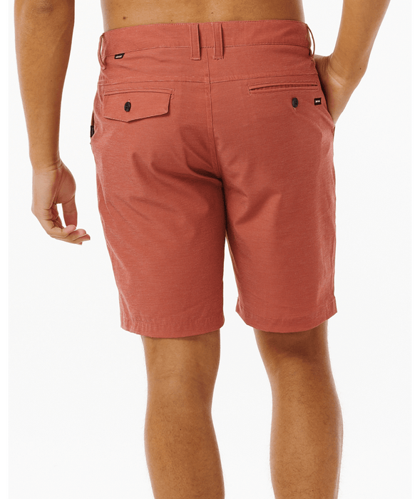 Rip Curl Boardwalk Phase Nineteen Shorts-Terracotta