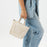 Aloha Collection Areca Crossbody Bag-Latte/Sandstone