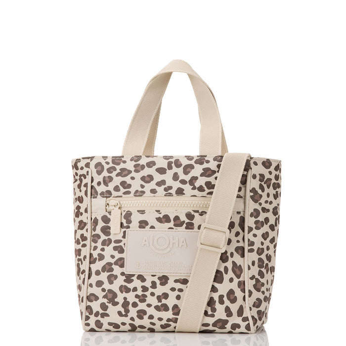 Aloha Collection Leopard Cub Crossbody Bag-Coconut