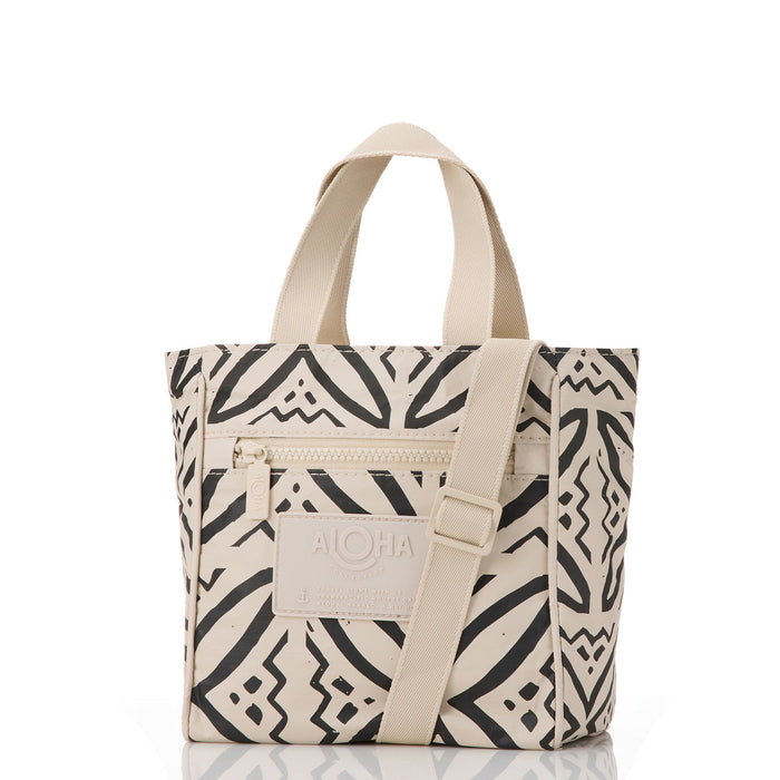Aloha Collection Pasifika Crossbody Bag-Black/Sandstone