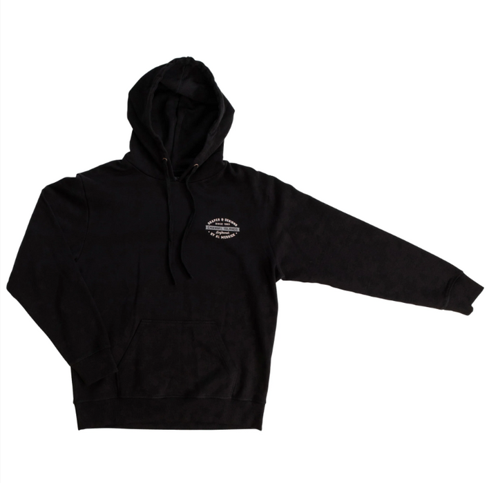 Channel Islands Vintage Hooded Sweatshirt-Black